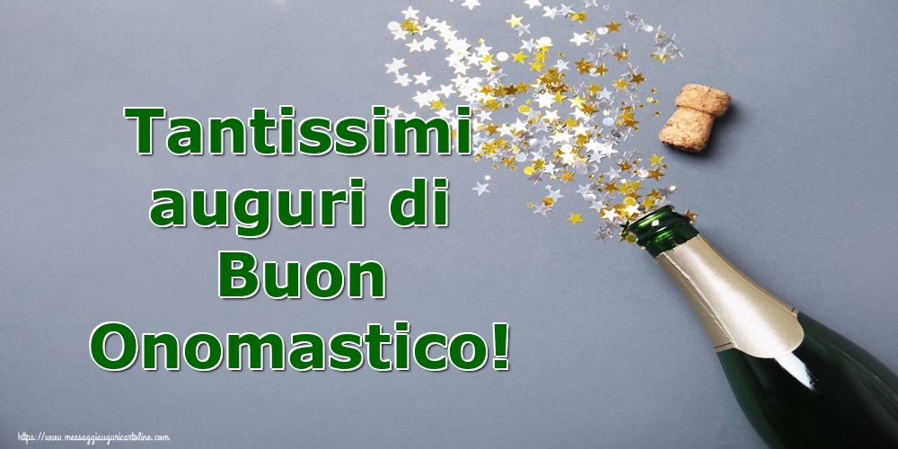 Tantissimi auguri di Buon Onomastico! - Cartoline onomastico