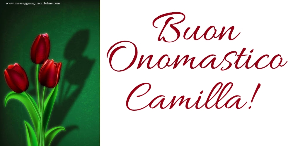 Buon Onomastico Camilla! - Cartoline onomastico