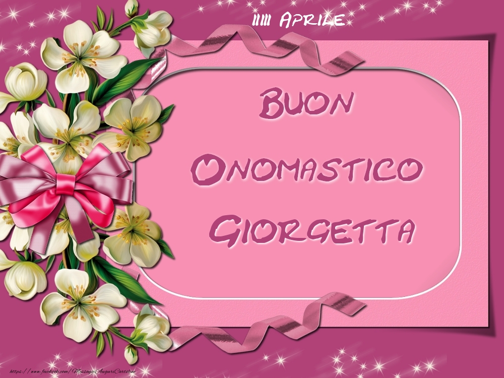  Buon Onomastico, Giorgetta! 23 Aprile - Cartoline onomastico