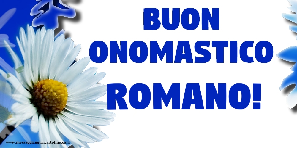 Buon Onomastico Romano! - Cartoline onomastico